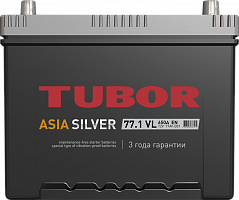 Аккумулятор TUBOR Asia silver 6ст-77.1