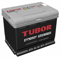 Аккумулятор TUBOR Synergy 6ст-74.0 VL (низкий) обратная
