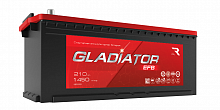 Аккумулятор GLADIATOR EFB 6ст-210.4 Ач, прямая полярность, пусковой 1450 А, конус, размер 516x223x223 — купить в магазине akkumulyator.online с бесплатной доставкой и установкой по Самаре.