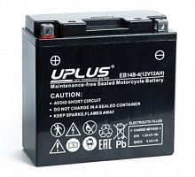 UPLUS High Performance EB14B-4 мото аккумулятор — купить в магазине akkumulyator.online с бесплатной доставкой и установкой по Самаре.