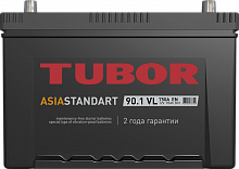 Аккумулятор TUBOR Asia standart 6ст-90.1 VL BO1 — купить в магазине akkumulyator.online с бесплатной доставкой и установкой по Самаре.