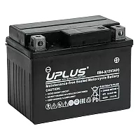 Аккумулятор UniPLUS High Performance EB4-3, ёмкость 3 Ач, пусковой ток 50А, обратная полярность, 113х70х85 — купить в магазине akkumulyator.online с бесплатной доставкой и установкой по Самаре.