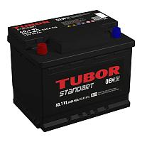 Аккумулятор TUBOR standart 6ст-60.1 VL прямая