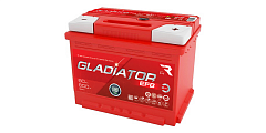 Аккумулятор GLADIATOR EFB 6ст-60.0 Ач, обр, 600 А (EN)
